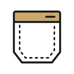 Zip compartments