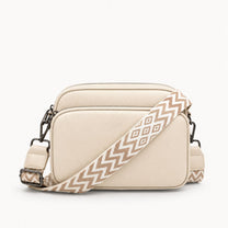 Rivarella Crossbody Bag in Stone – front view