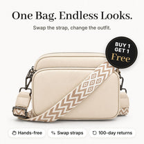 Rivarella Crossbody Bag – Buy 1 Get 1 Free + 4 straps